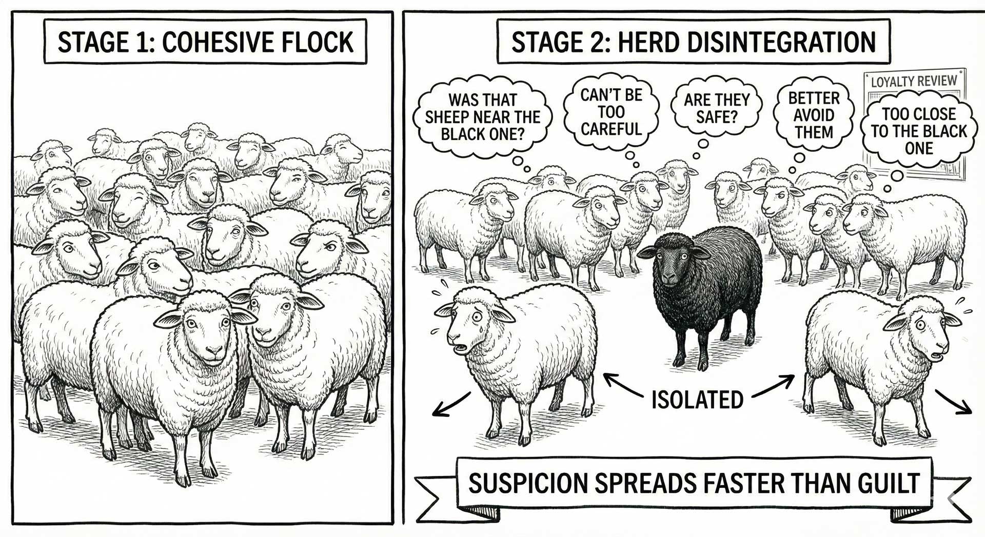 Example Black Sheeping